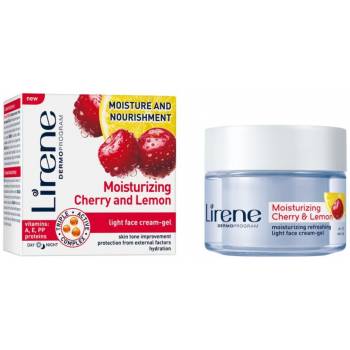 Lirene Moisturizing Cherry and lemon cream per day / night 50 ml - mydrxm.com