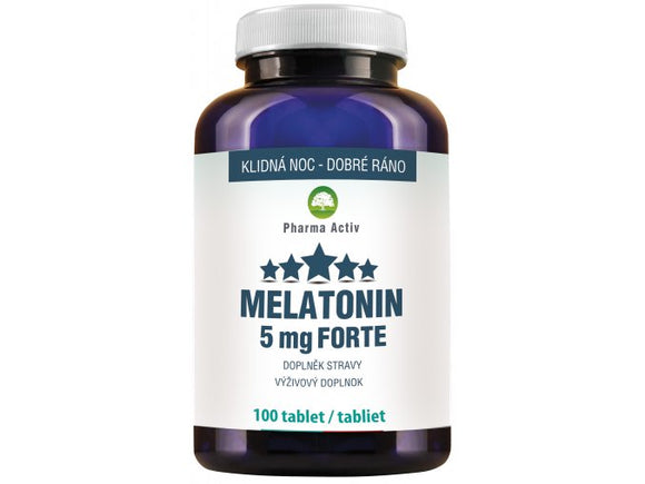 Melatonin Forte 5 mg 100 tablets - mydrxm.com