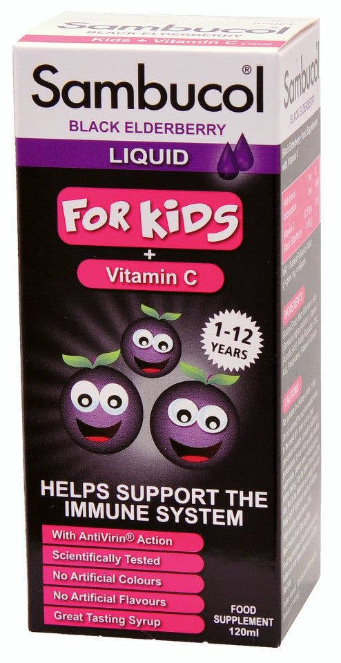 SAMBUCOL For Children + vitamin C Syrup 120 ml