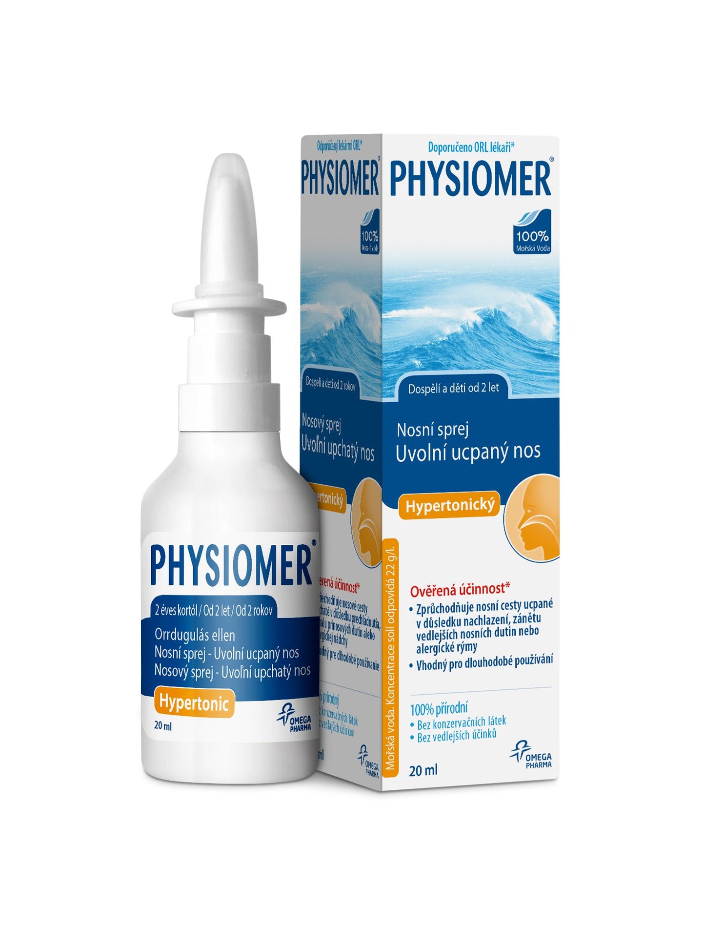 Physiomer Hypertonic Nasal Spray 20 ml - mydrxm.com