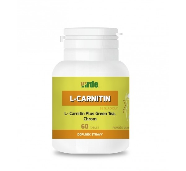 Virde L-Carnitine Plus Green Tea + Chrome - 60 tablets