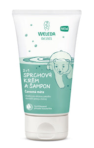 Weleda 2in1 Magic Mint Shower Cream and Shampoo 150 ml - mydrxm.com