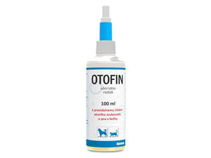 Bioveta Otofin pet ear solution 100 ml