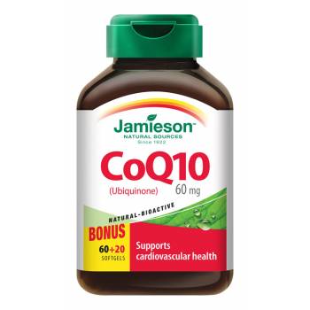 Jamieson Coenzyme Q10 60 mg 60 + 20 softgels - mydrxm.com