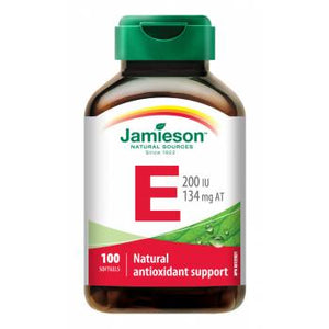 Jamieson Vitamin E 200 IU 100 capsules - mydrxm.com