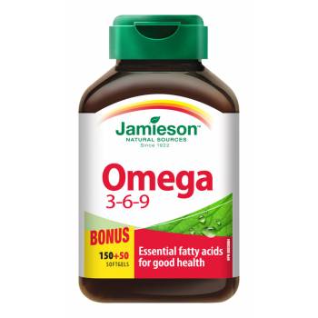 Jamieson Omega 3-6-9 1200 mg 200 capsules - mydrxm.com