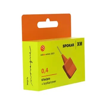 Spokar XM Interdental brushes orange 0.4 mm 6 pcs