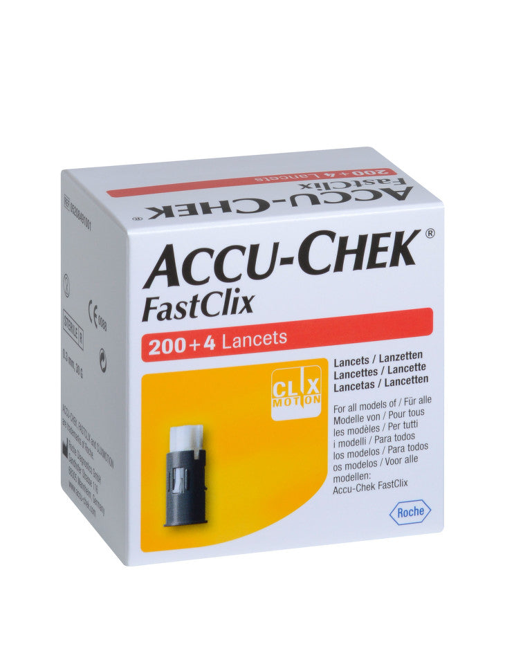 Accu-Chek Fastclix lancets 204pcs