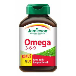 Jamieson Omega 3-6-9 1200 mg 100 capsules - mydrxm.com