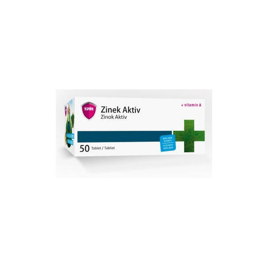 Virde Zinc Active 50 tablets