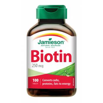 Jamieson Biotin 250 μg 100 tablets - mydrxm.com