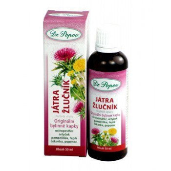 Dr. Popov Liver-Gallbladder Herb Drops 50ml - mydrxm.com