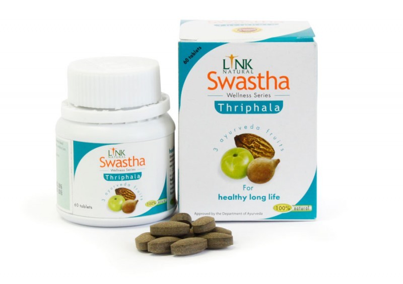 Triphala 60 tablets support digestion and detoxification