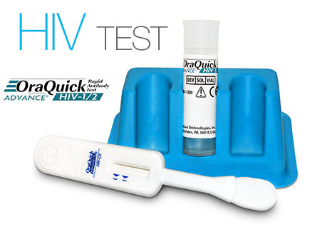 HIV / AIDS OraQuick ADVANCE HIV-1/2 Rapid home test