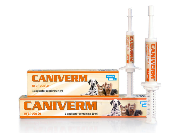 CANIVERM oral paste for dogs and cats 4ml