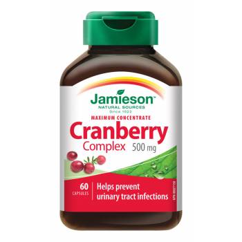 Jamieson Cranberries complex 500 mg 60 capsules - mydrxm.com