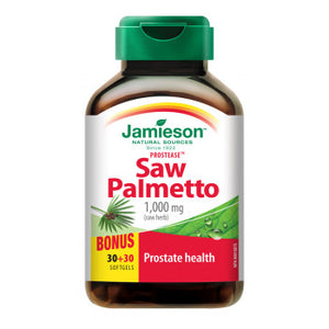 Jamieson Prostease Saw Palmetto 125 mg 60 capsules - mydrxm.com
