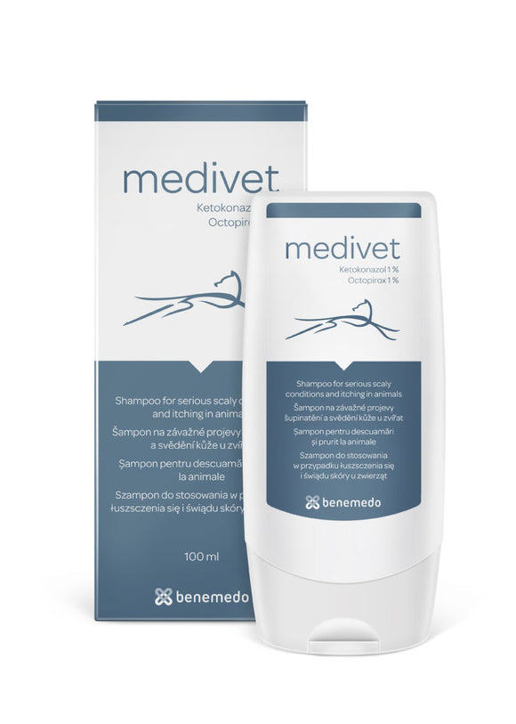 Medivet veterinary shampoo - dandruff and itching 100 ml