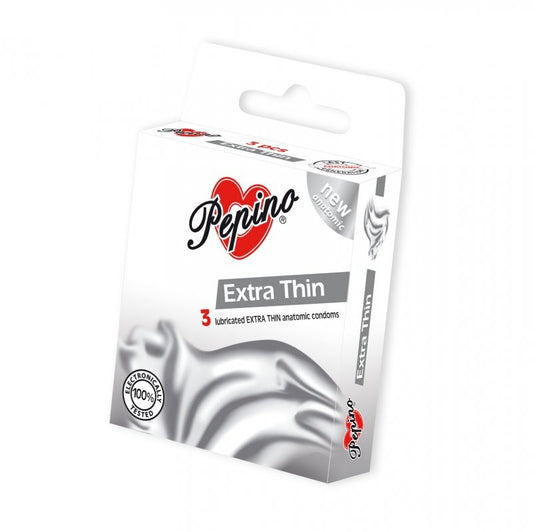 Pepino condom Extra Thin 2 packs x 3pcs