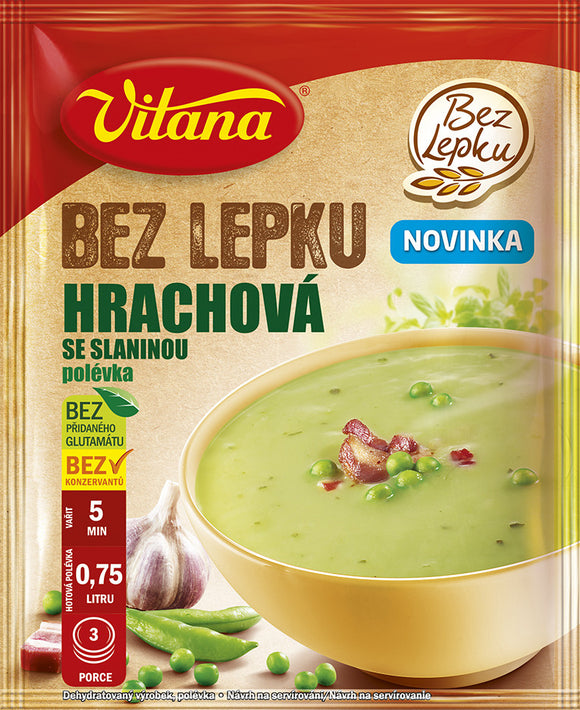 Vitana Gluten free Pea with bacon soup 74g