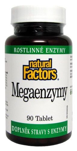 Natural Factors Mega Enzymes 90 tablets