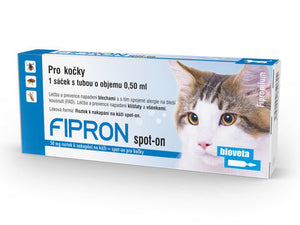 Bioveta FIPRON 50mg spot-on for cats