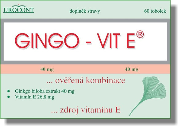 Gingo-vit E - 60 tablets