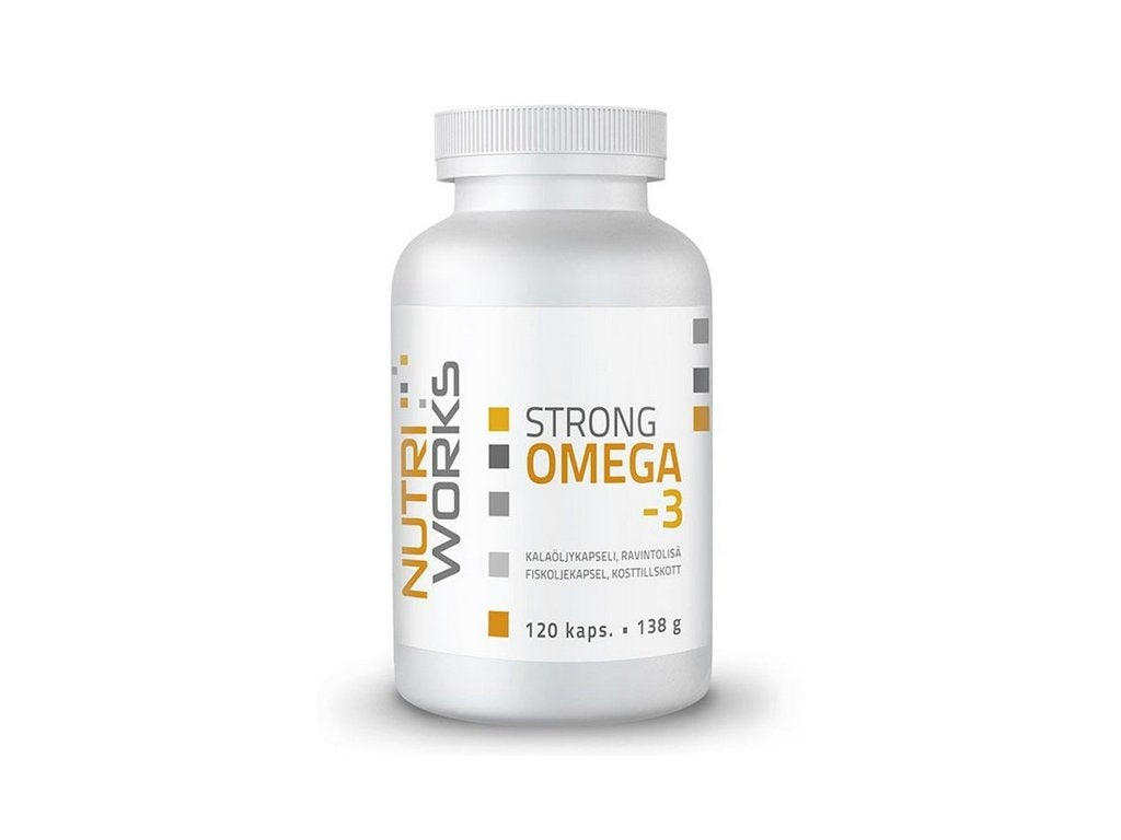 NUTRIWORKS Strong Omega 3 - 120 capsules