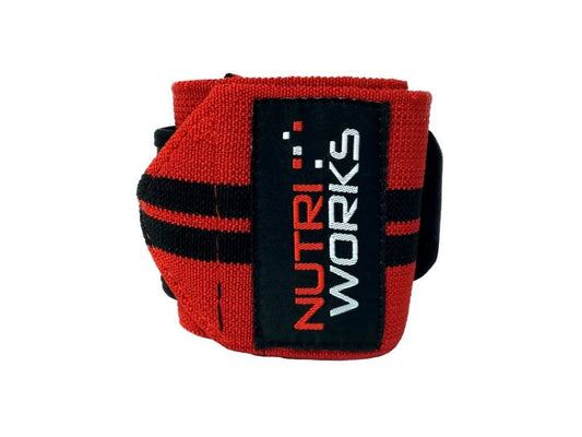 NUTRIWORKS Wrist grips Red