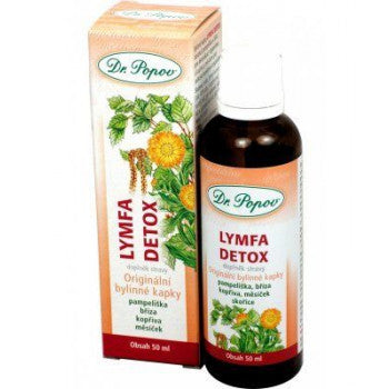 Dr. Popov Lymph Detox Herb Drops 50ml - mydrxm.com