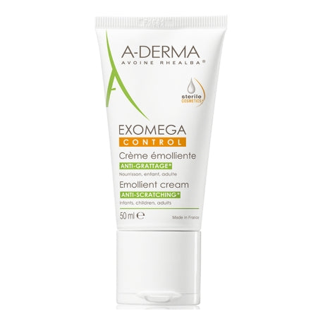 A-derma Exomega CONTROL emollient skin cream 50 ml - mydrxm.com