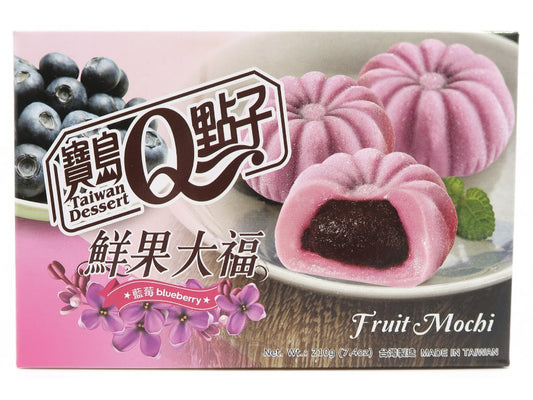 MOCHI RICE CAKES FRUIT BLUEBERRY 210 g