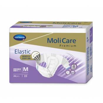 MoliCare Elastic 8 drops size M incontinence briefs 26 pcs