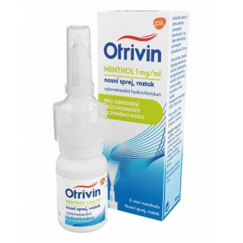 Otrivin Menthol 0.1% nasal spray 10 ml