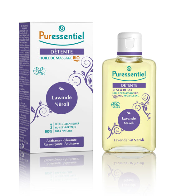 PURESSENTIEL Massage oil to release 100 ml - mydrxm.com