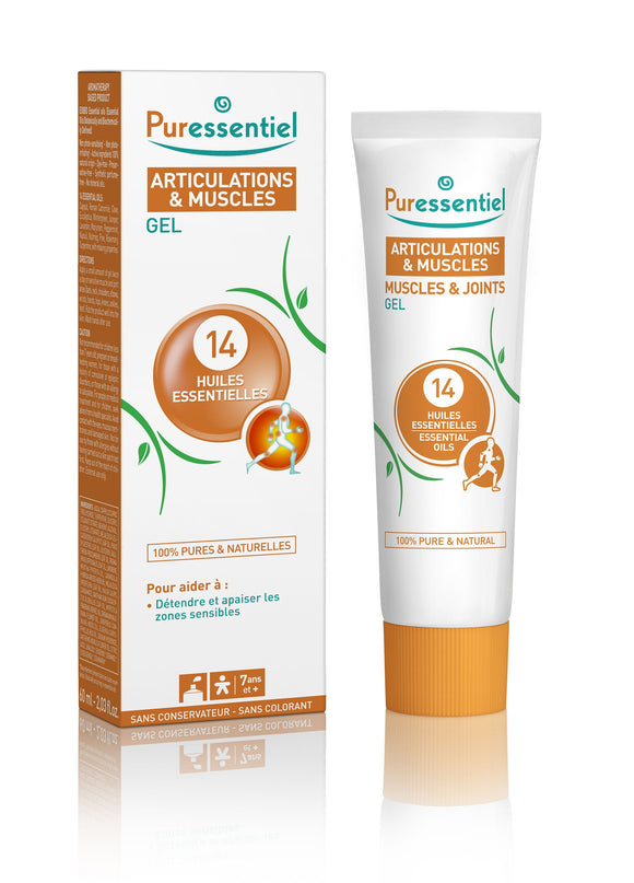 PURESSENTIEL Gel for tired muscles and joints 60 ml - mydrxm.com