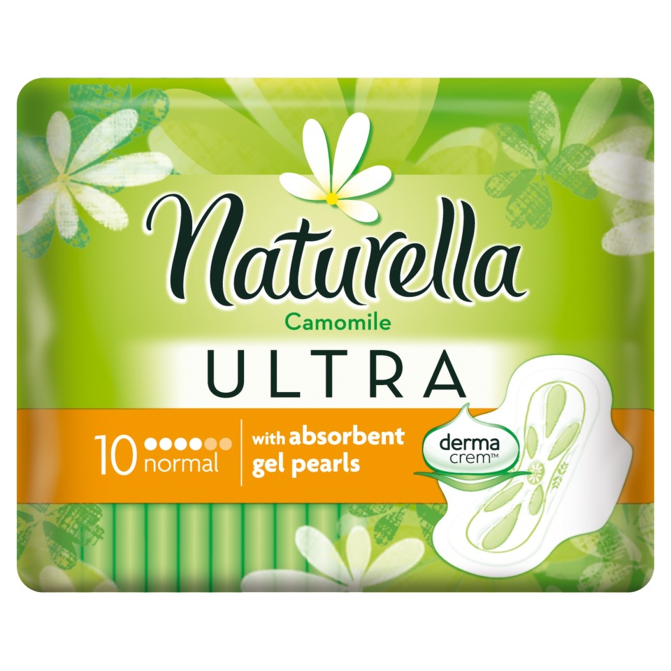 Naturella Sanitary pads Chamomile Ultra - Normal, 2 packs x 10 pcs