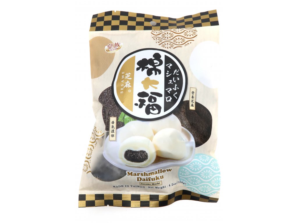 MOCHI MARSHMALLOW RICE CAKES SESAME 120 g