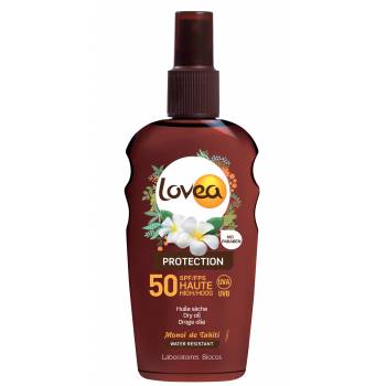 Lovea Waterproof Suntan Dry Oil SPF50 Spray 200 ml