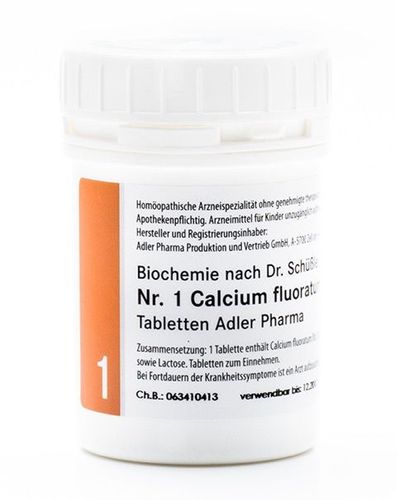 World of Essences Calcium fluoratum D12 400 tablets