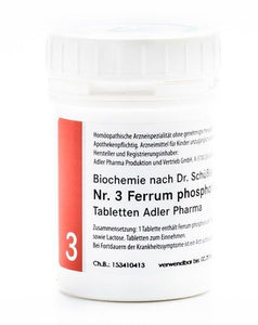 The World of Essences Ferrum phosphoricum D12 400 tablets