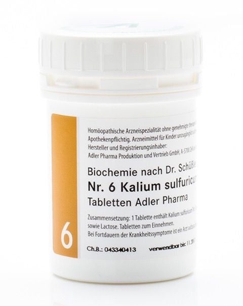 World of Essences Kalium sulfuricum D6 400 tablets - mydrxm.com
