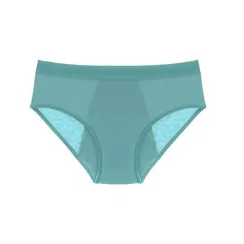 Pinke Welle Menstrual panties Cyan bikini medium and light menstruation size S