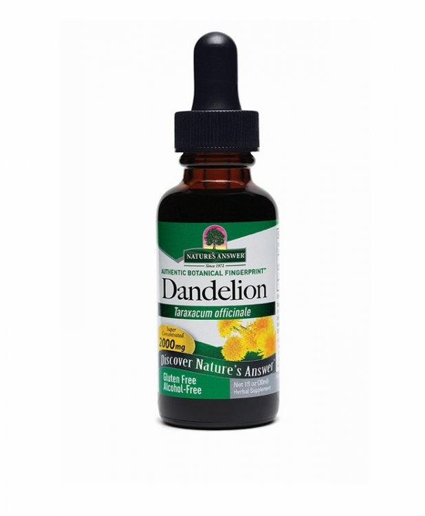 Natures Answer Dandelion drops 30ml