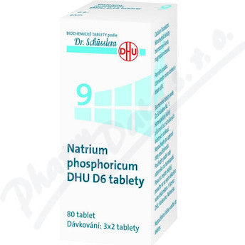 No.9 Sodium phosphoricum DHU D6 - 80 tablets