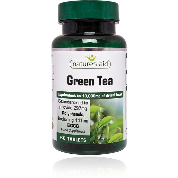 Natures Aid Green tea (313 mg) 60 tablets