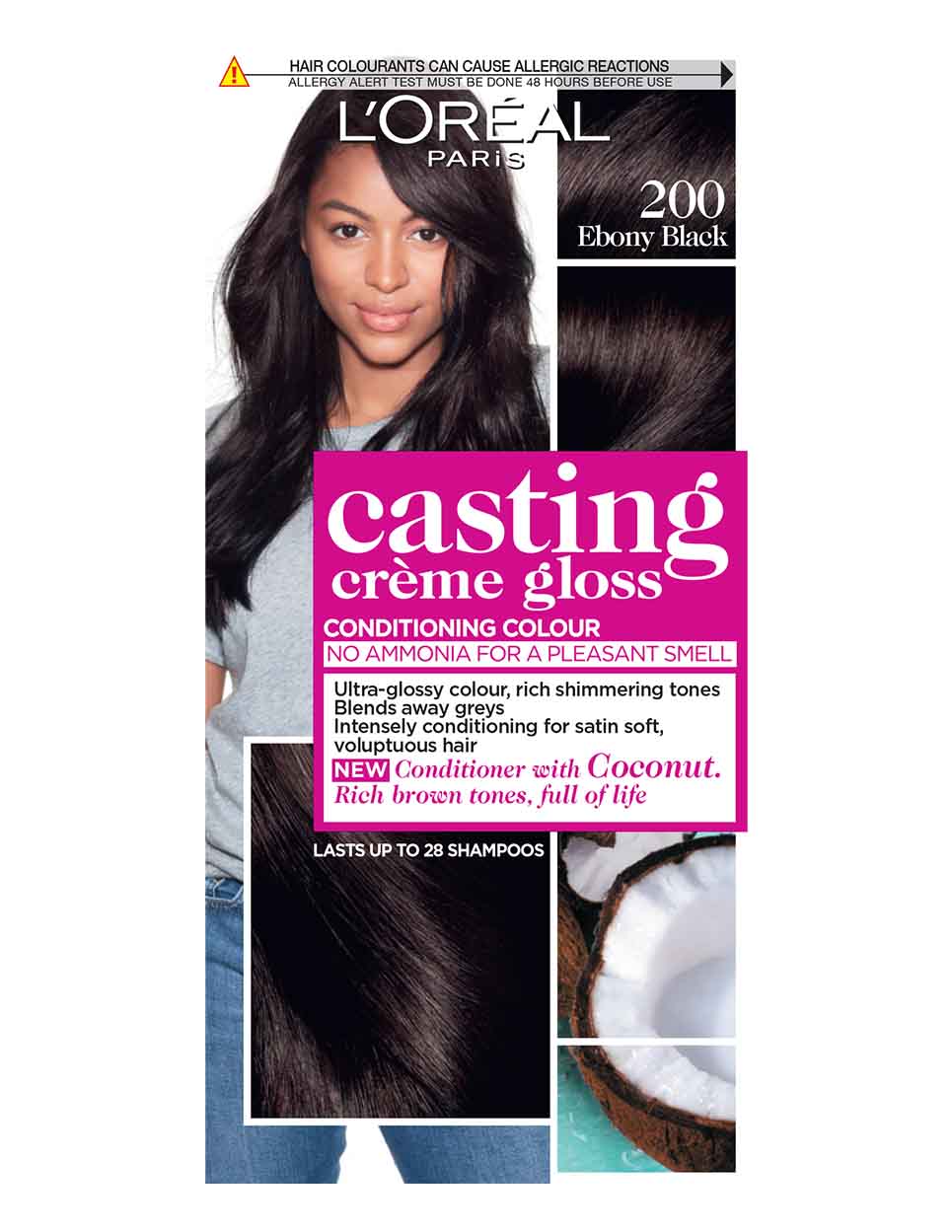 L'Oréal Paris Casting Crème Gloss Ebony Black 200