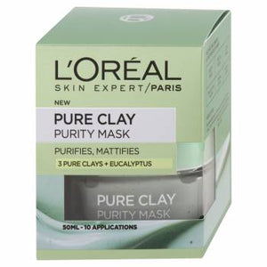 Loréal Paris Pure Clay Cleansing Mask 50 ml