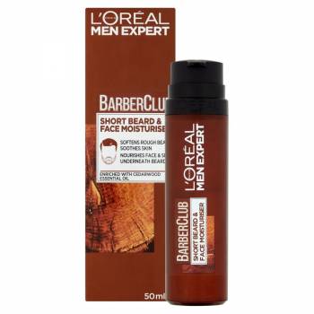 Loréal Paris Barber Club Moisturizing cream for short beards and face 50 ml - mydrxm.com