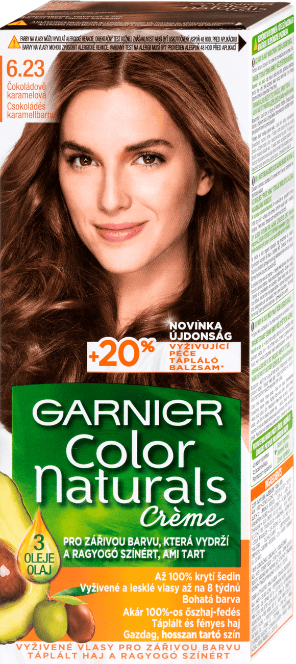 Garnier Color Naturals Hair Color Chocolate Caramel 6.23